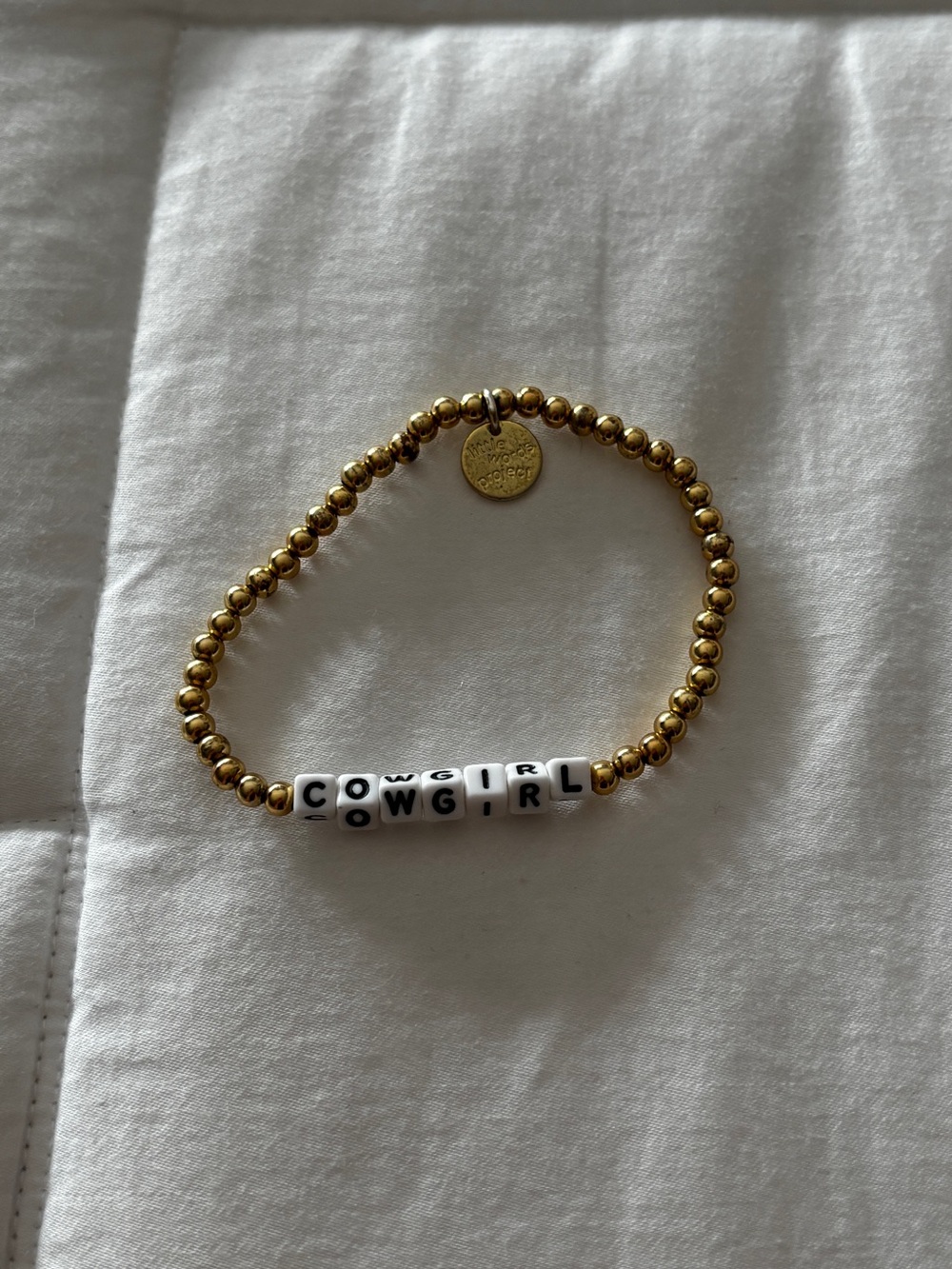 Little words project LWP bracelet Cowgirl